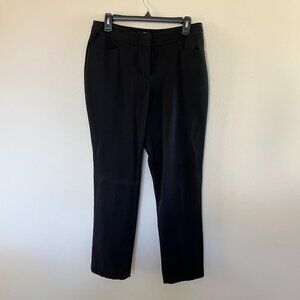 Black Rafaella Straight-Leg Dress Pants